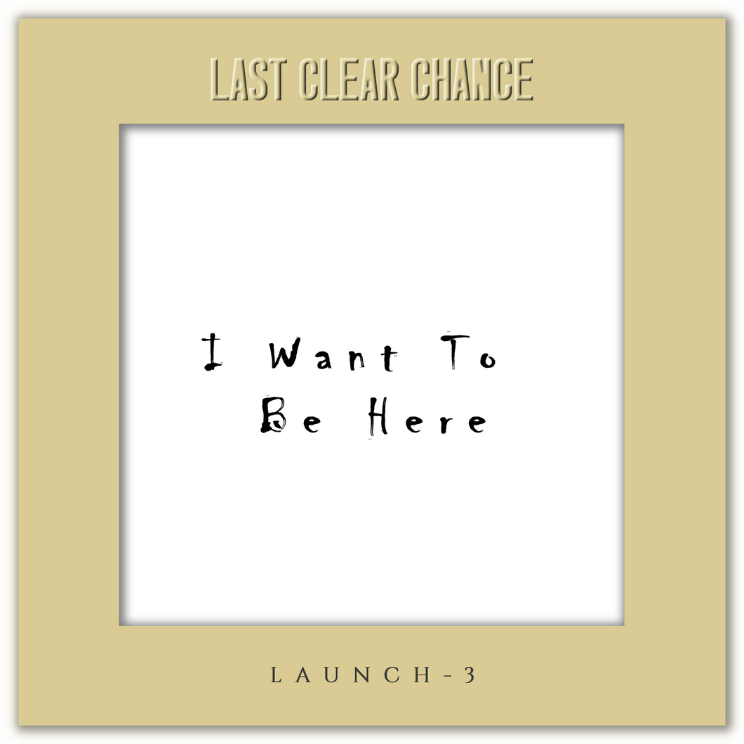 Music - I Want To Be Here