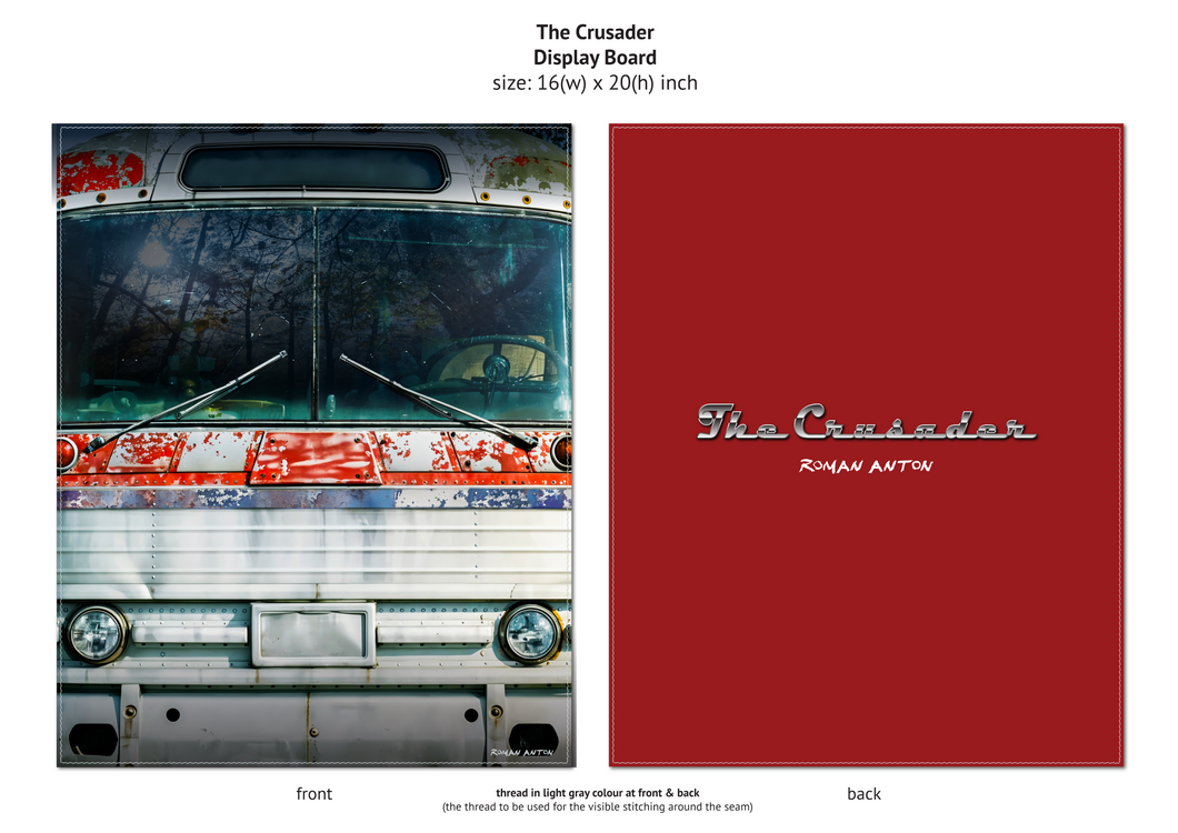 Roman Anton Launch 5, The Crusader, Double-sided and Stitched