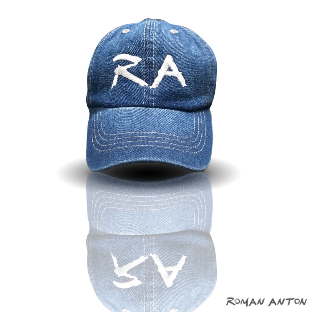 Cap Blue Jean “White RA”