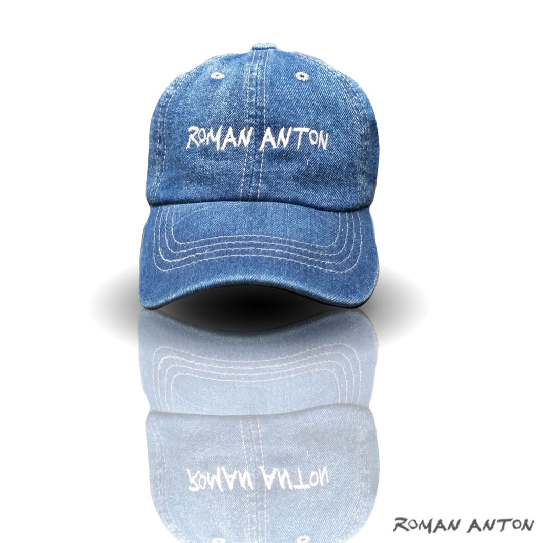 Cap Blue Jean “White Roman Anton”