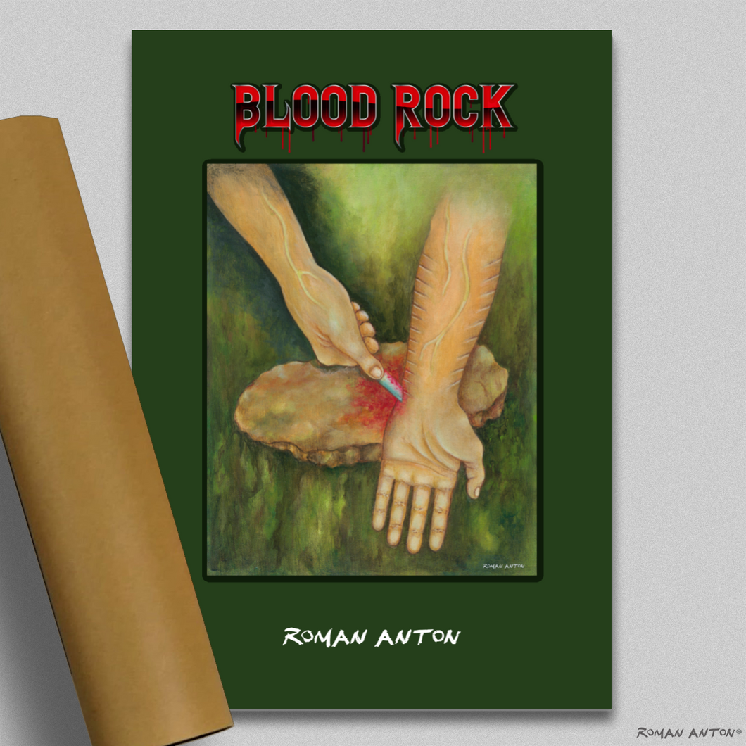 Roman Anton Launch 7, Blood Rock, Poster