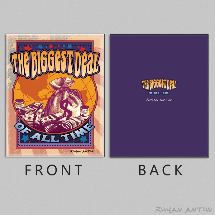 Roman Anton Launch 6,  The Biggest Deal of All Time, Double-sided and Stitched