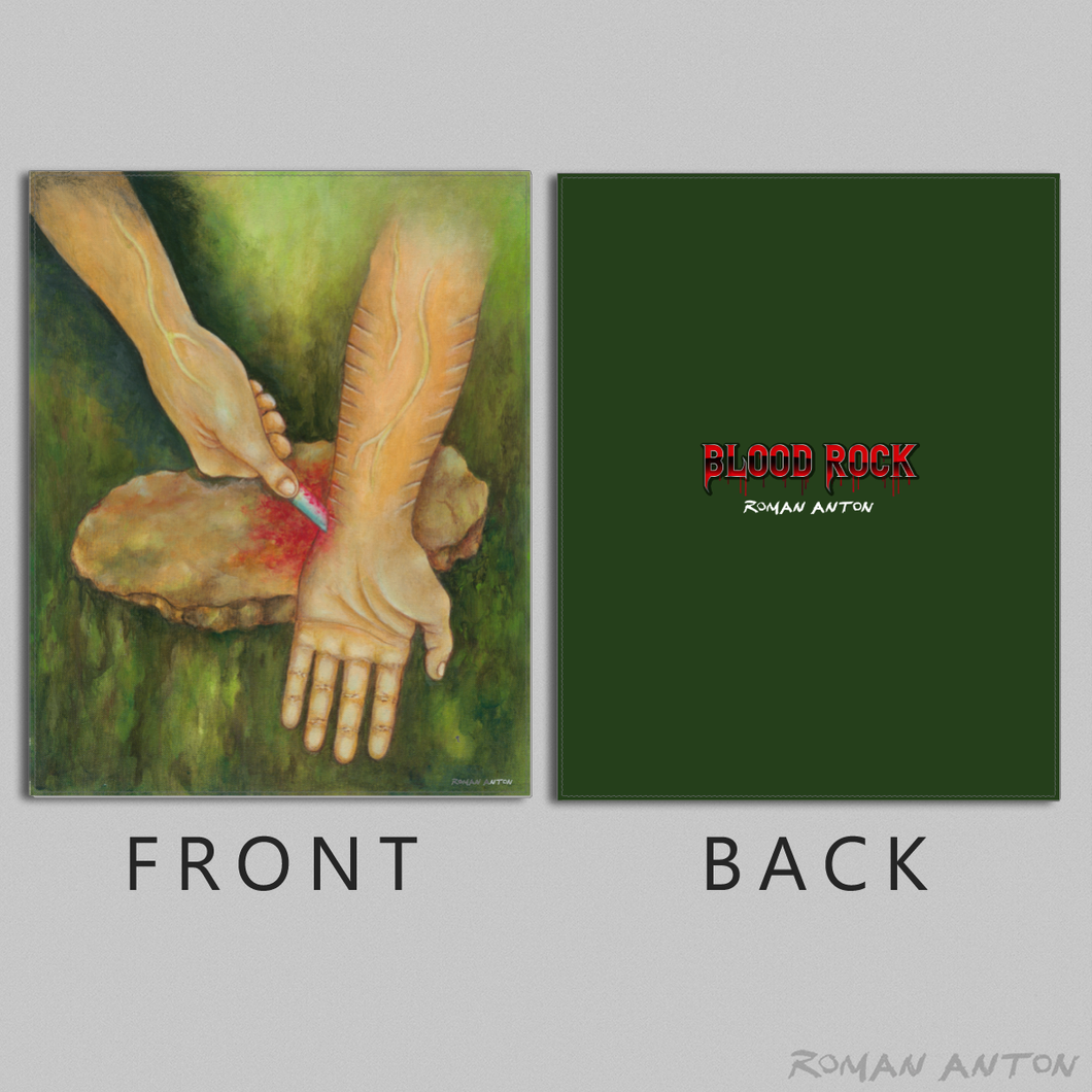 Roman Anton Launch 7,  Blood Rock, Double-sided and Stitched